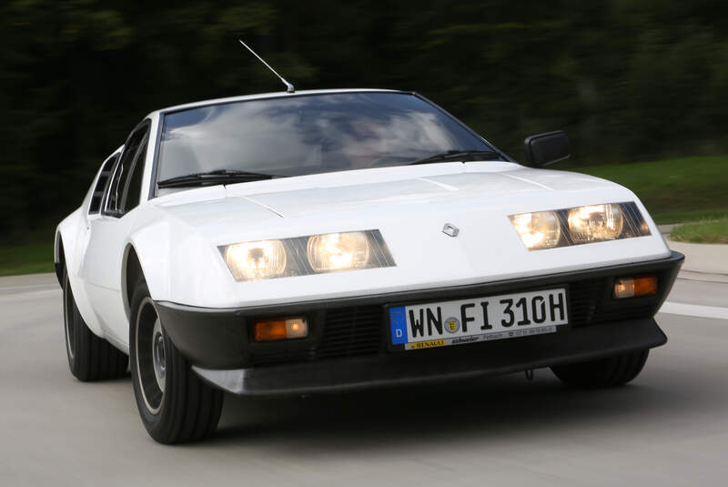 Renault Alpine A310, Frontansicht