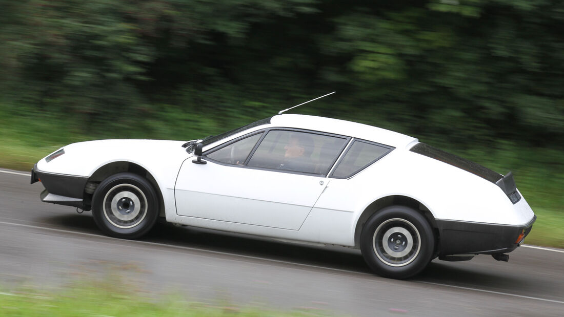 Renault Alpine A310, Seitenansicht