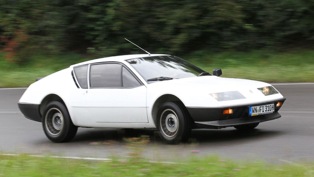 Renault Alpine A310, Seitenansicht