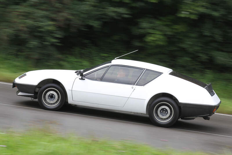 Renault Alpine A310, Seitenansicht