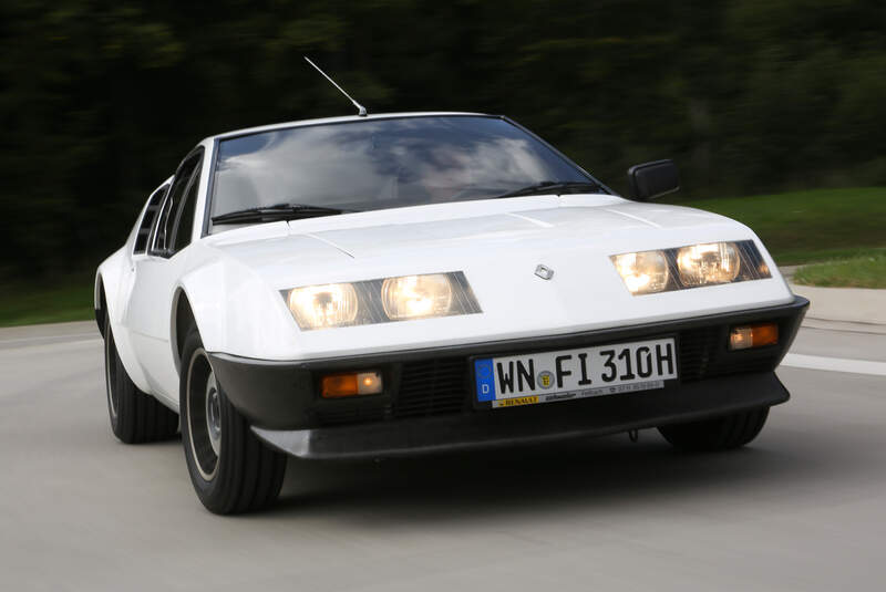 Renault Alpine A310 V6, Frontansicht