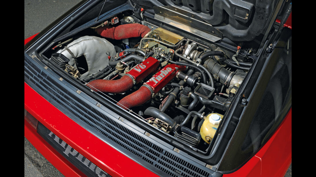 Renault Alpine V6 Turbo (A 502), Baujahr 1990, Motor
