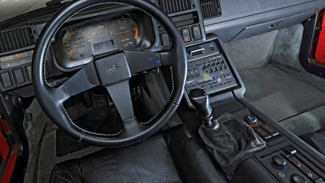 Renault Alpine V6 Turbo (A 502), Baujahr 1990, cockpit