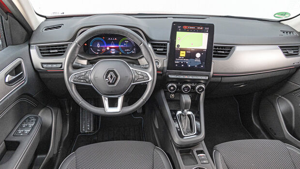Renault Arkana E-Tech, Cockpit