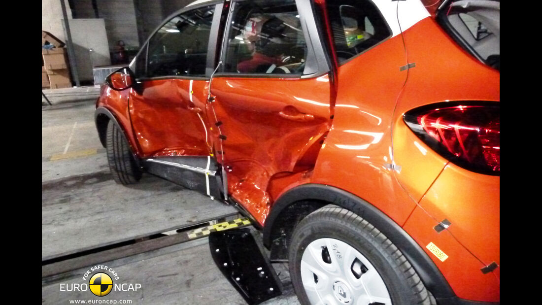 Renault Captur EuroNCAP-Crashtest