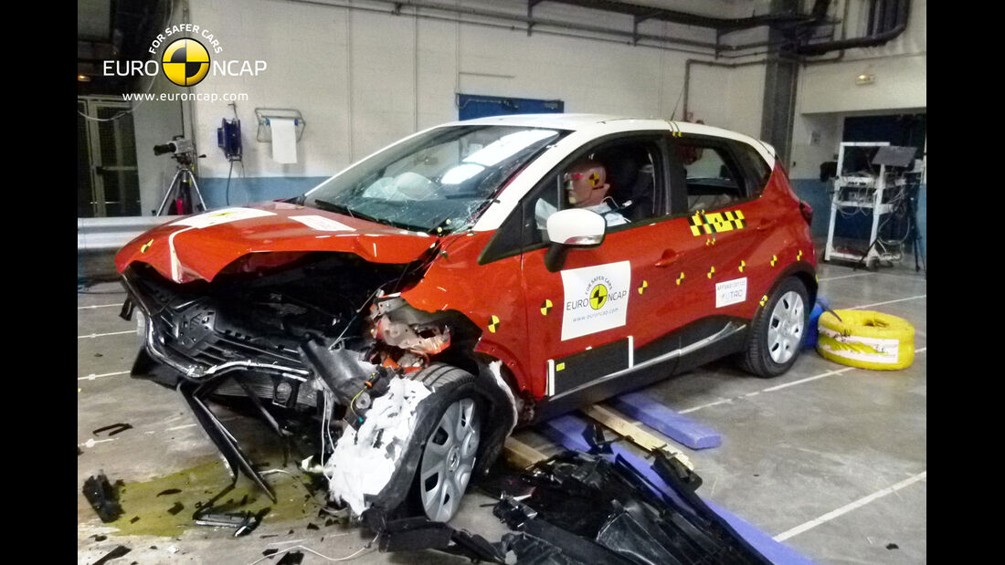 Renault Captur EuroNCAP-Crashtest
