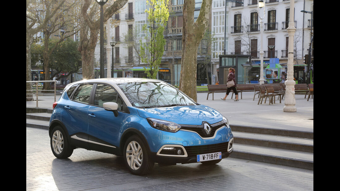 Renault Captur, Frontansicht