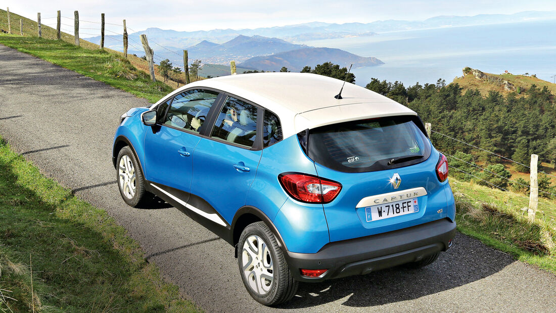 Renault Captur TCe 120, Heckansicht