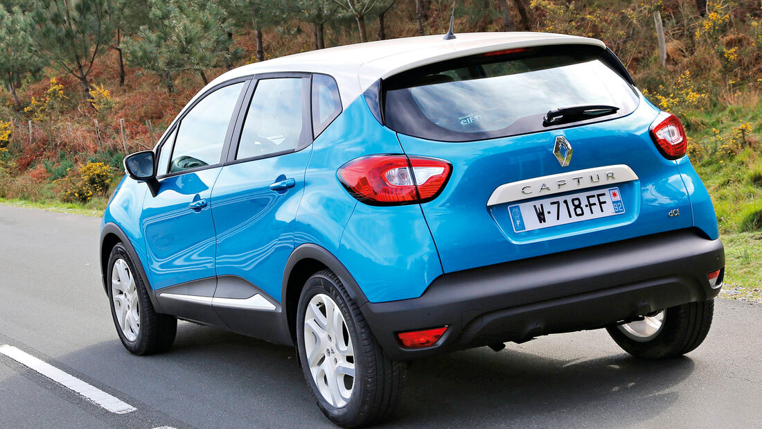 Renault Captur TCe 120, Heckansicht