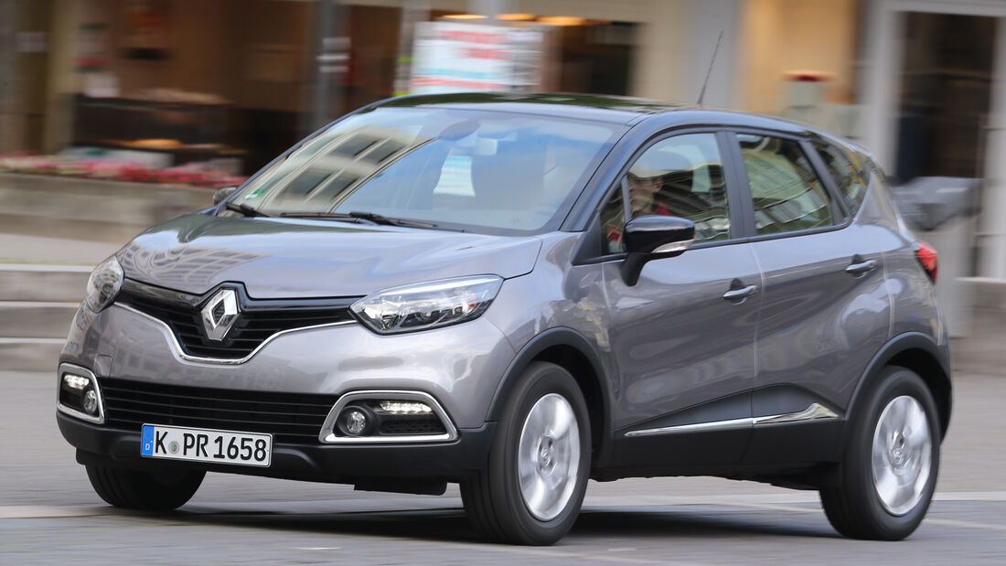 Renault Captur dCi 90, Frontansicht