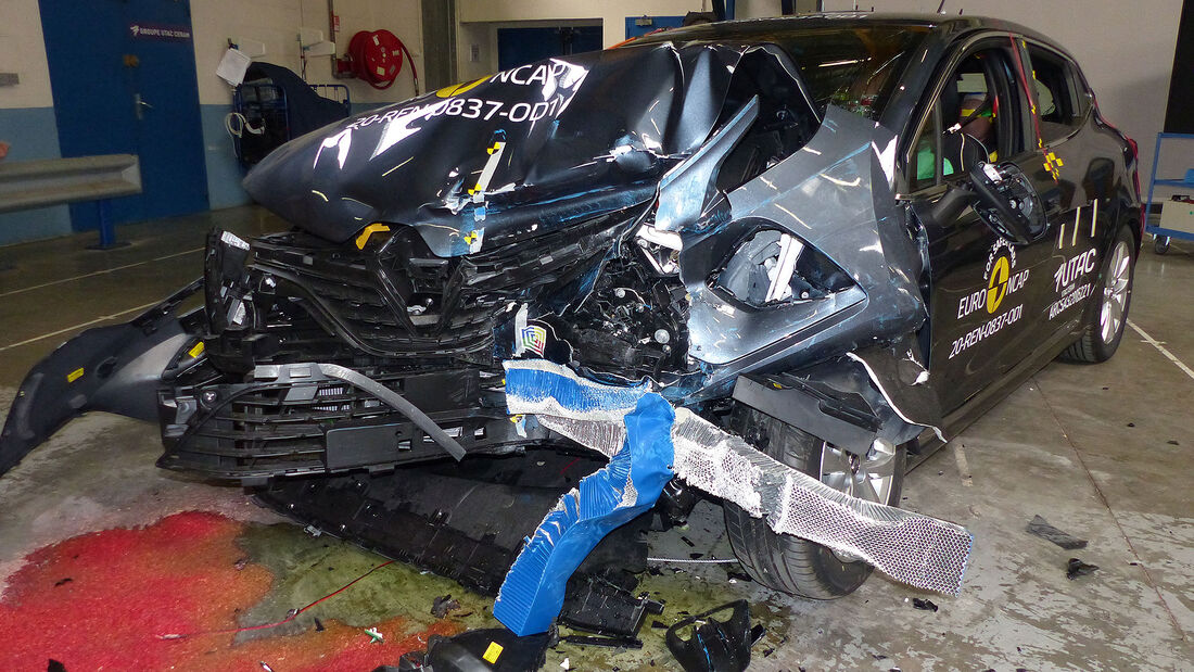 Renault Clio E-Tech Hybrid EuroNCAP Crashtest