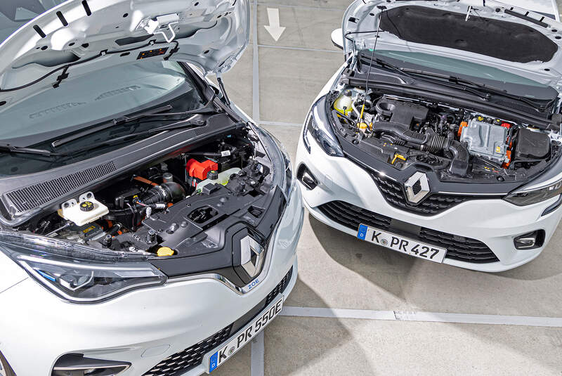 Renault Clio E-Tech, Renault Zoe, Exterieur