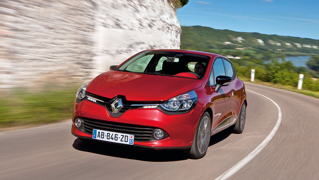 Renault Clio, Frontansicht
