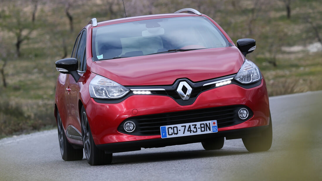 Renault Clio Grandtour dci 90, Frontansicht