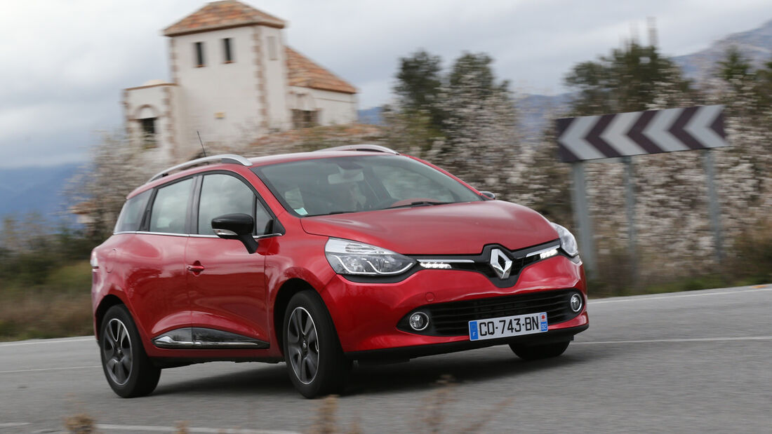 Renault Clio Grandtour dci 90, Frontansicht