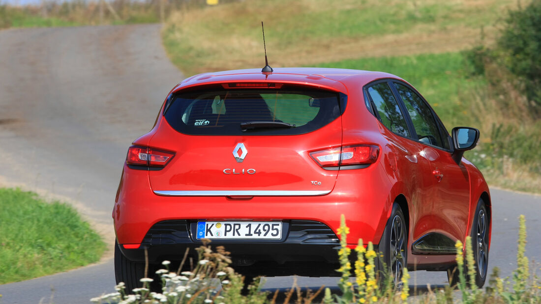 Renault Clio, Heckansicht