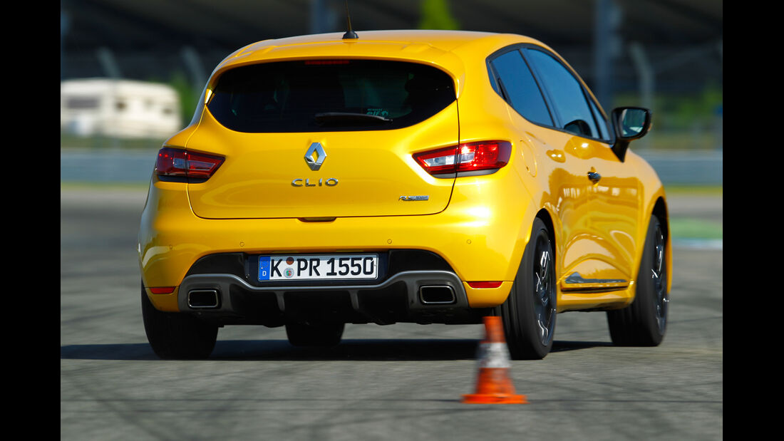Renault Clio R.S, Frontansicht, Slalom
