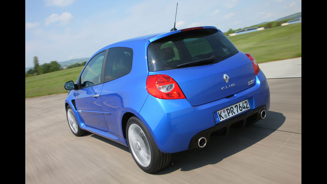 Renault Clio Sport, Heckansicht