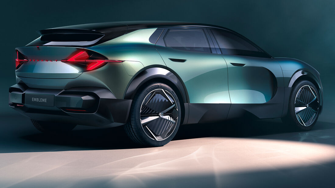 Renault Emblème Wasserstoff Elektro Brennstoffzelle Hybrid Concept