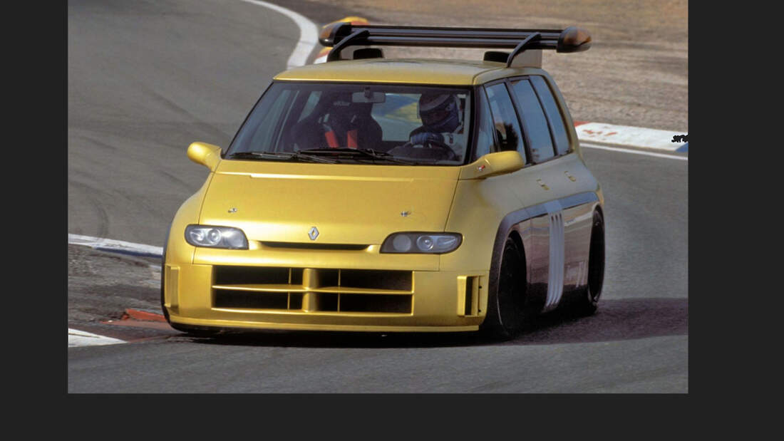Renault Espace F1 mit V10Saugmotor Ein Familienvan auf Topspeed AUTO MOTOR UND SPORT