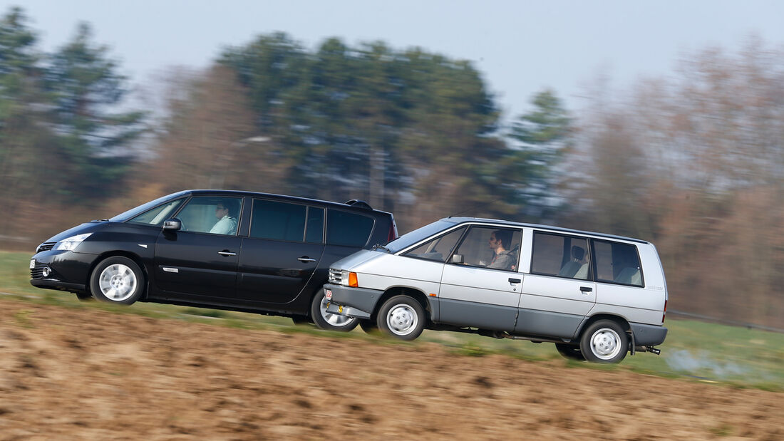 Renault Espace, Modellvarianten, Seitenansicht