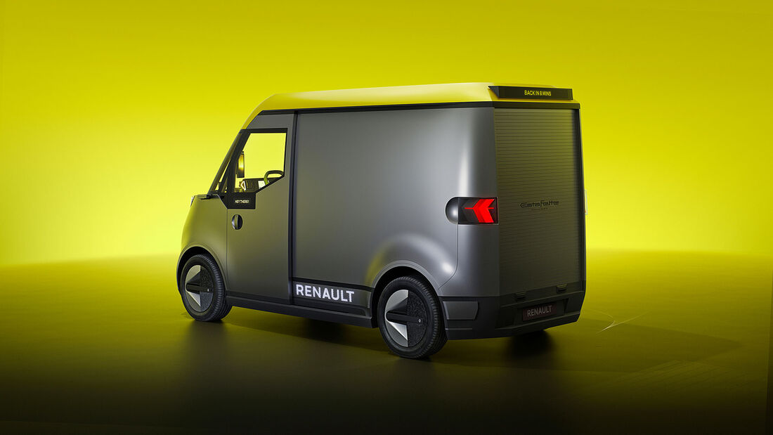 Renault Estafette Concept Elektro Transporter