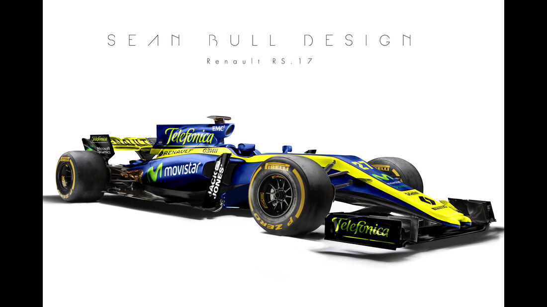 Renault - F1-Designs 2017 - Sean Bull - Formel 1