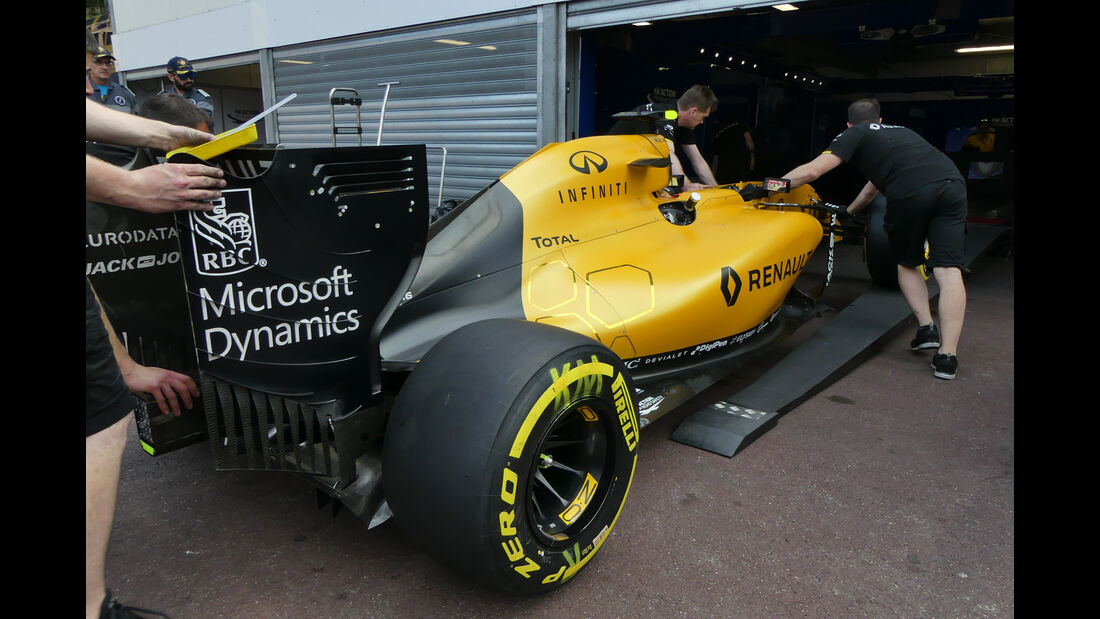 Renault F1 - Formel 1 - GP Monaco - 25. Mai 2016