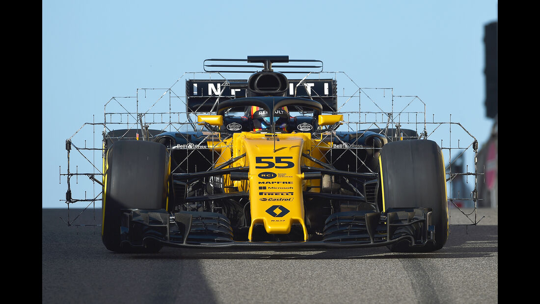 Renault - F1-Testfahrten - Abu Dhabi - 2017