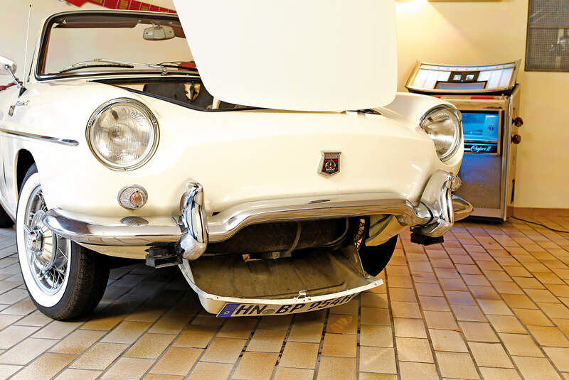 Renault Florida S, Frontansicht, Motorhaube