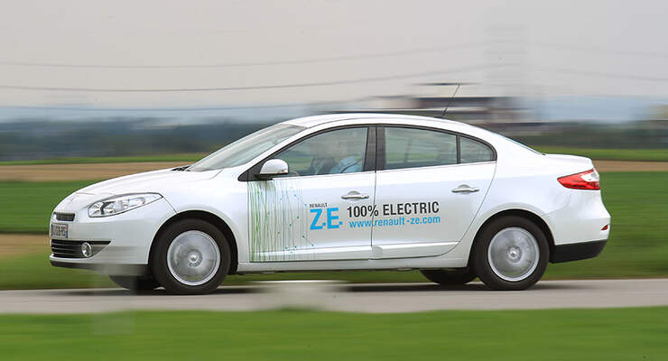 Renault Fluence Z.E. Seite