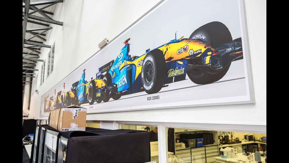 Renault - Formel 1 - Enstone - Werk 