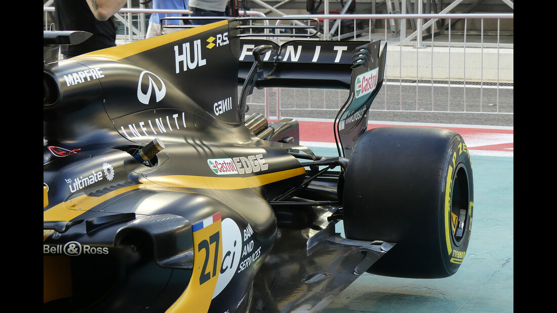 Renault - Formel 1 - GP Abu Dhabi - 23. November 2017