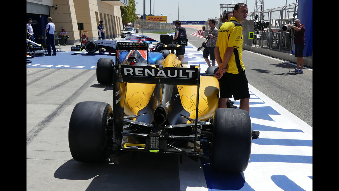 Renault - Formel 1 - GP Bahrain - 2. April 2016