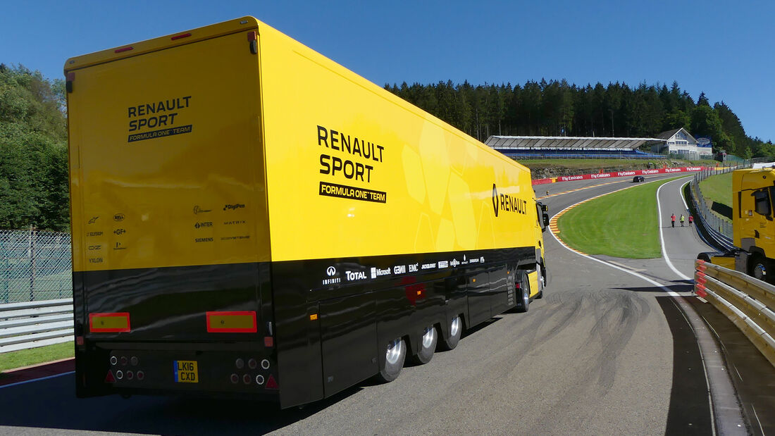 Renault - Formel 1 - GP Belgien - 24. August 2016
