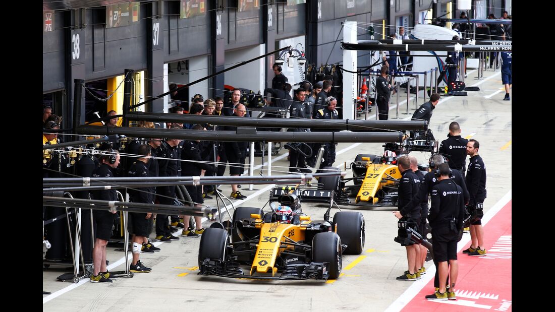 Renault - Formel 1 - GP England - 14. Juli 2017