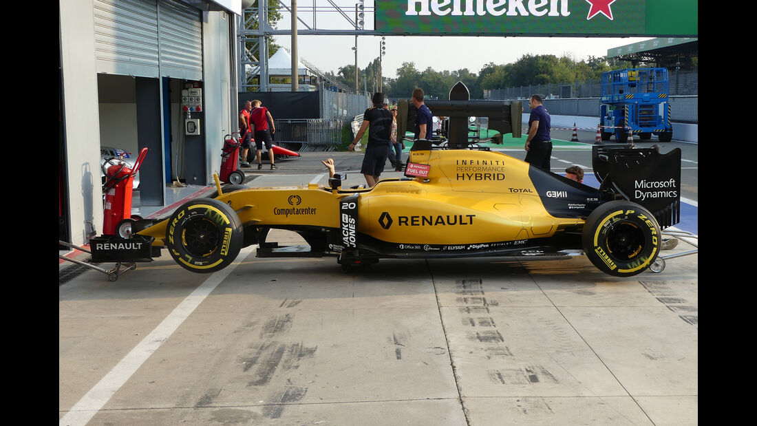 Renault - Formel 1 - GP Italien - Monza - 1. September 2016