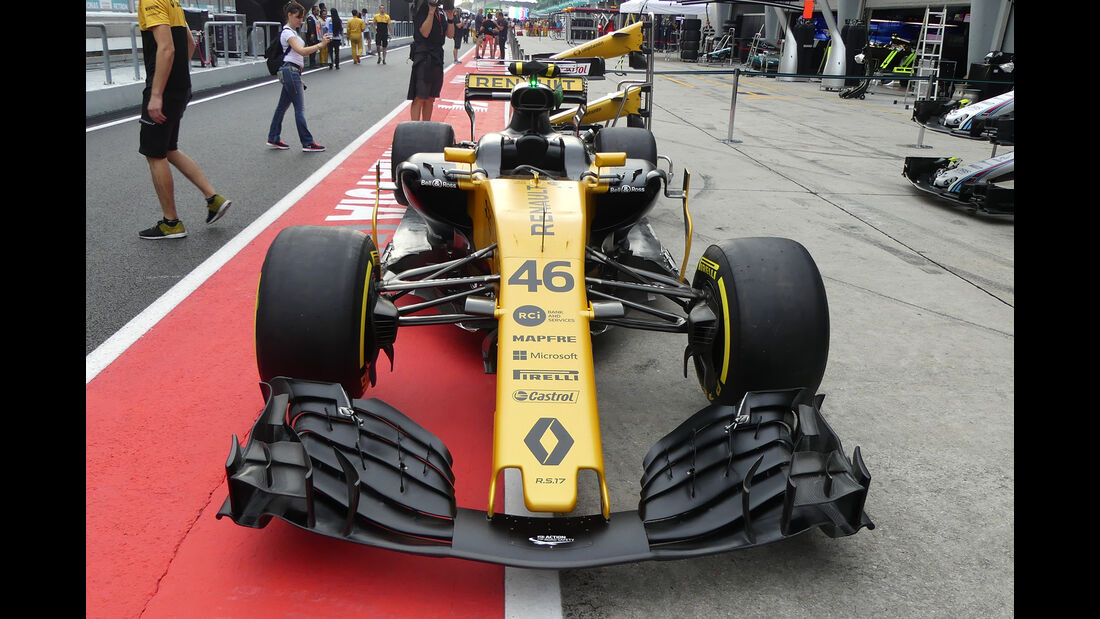 Renault - Formel 1 - GP Malaysia - Sepang - 28. September 2017
