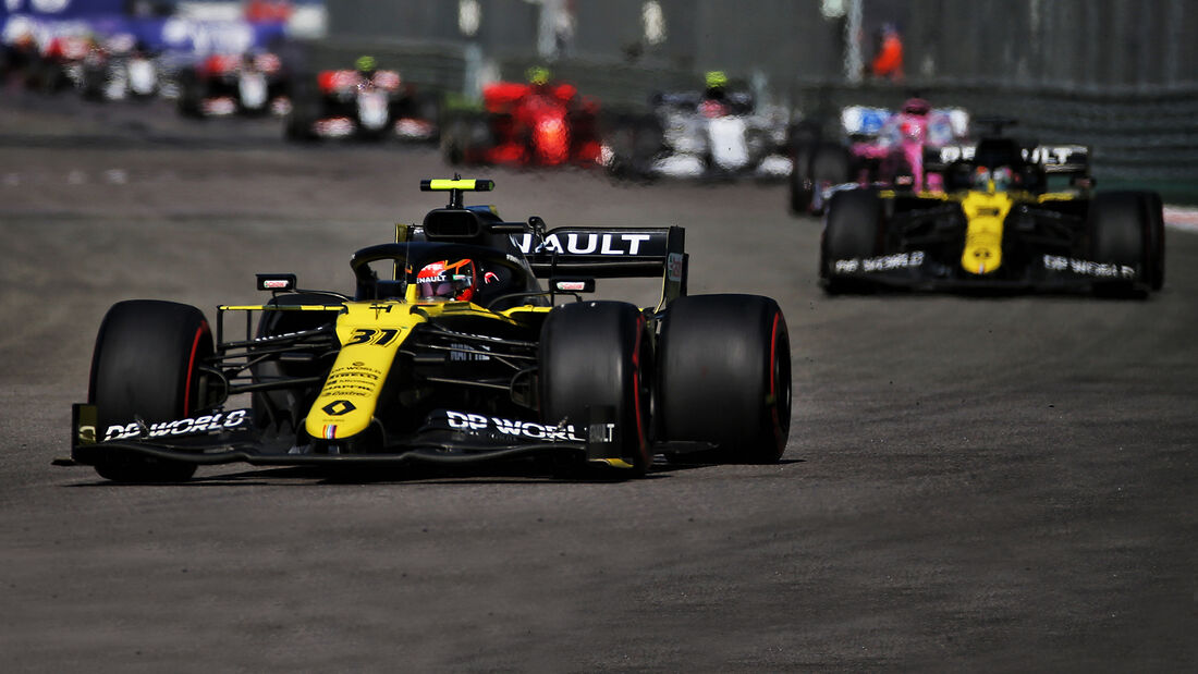 Renault - Formel 1 - GP Russland 2020