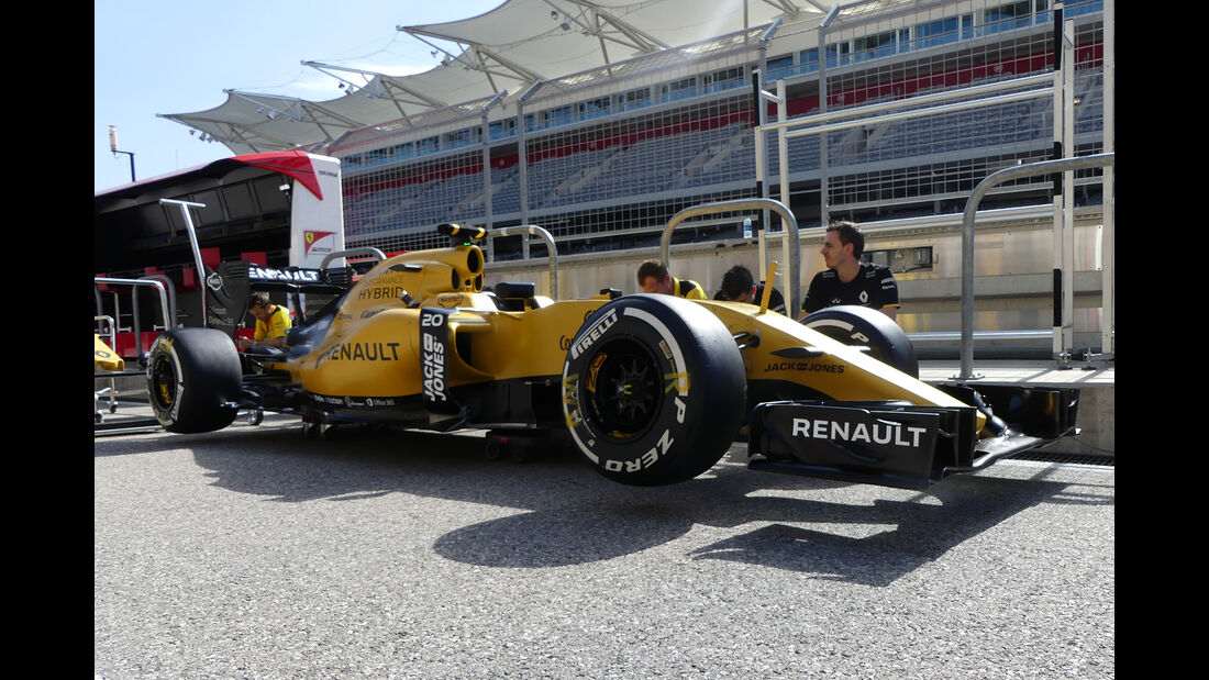 Renault - Formel 1 - GP USA - Austin - 20. Oktober 2016