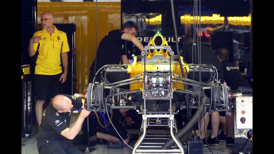 Renault  - Formel 1 - GP Ungarn - 21. Juli 2016
