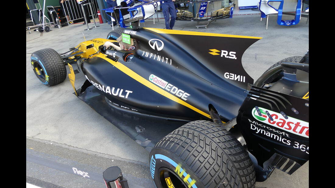 Renault - Formel 1 - Technik - GP Australien 2017