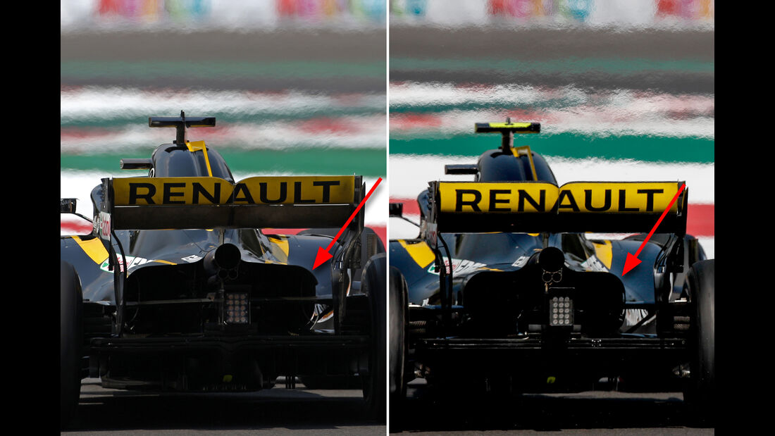 Renault - Formel 1 - Technik - GP Mexiko 2018
