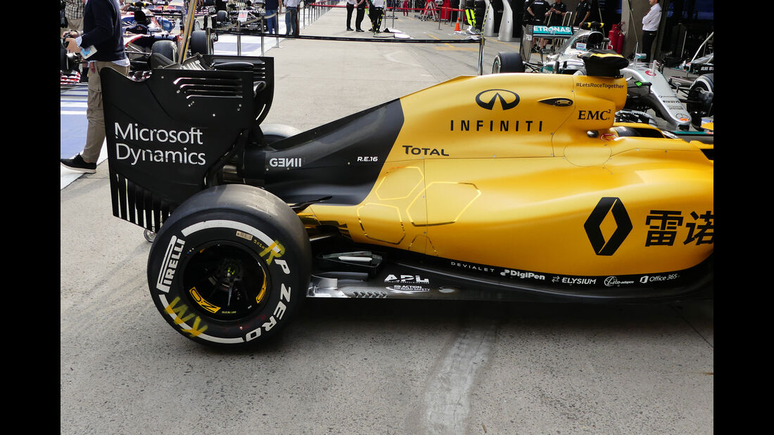 Renault - GP China - Shanghai - Donnerstag - 14.4.2016