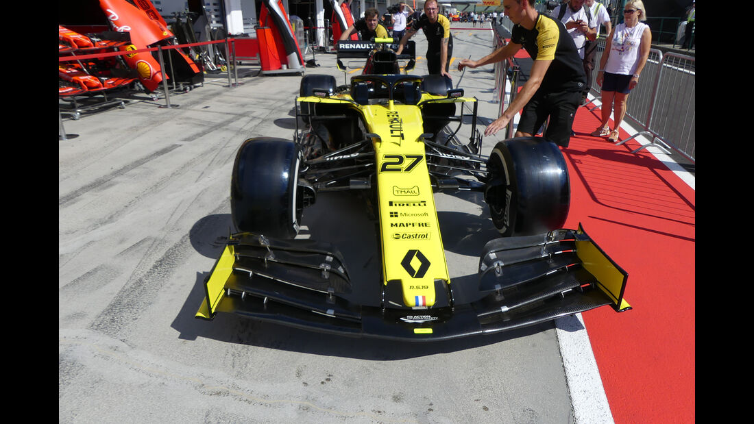 Renault - GP Ungarn - Budapest - Formel 1 - Donnerstag - 1.08.2019