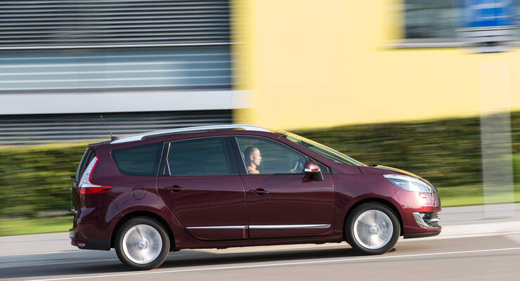 Renault Gr. Scénic 1.5 dCi Dynam., Seitenansicht