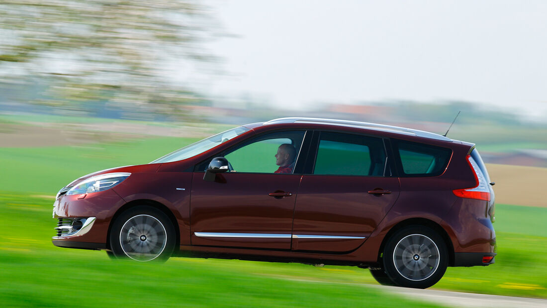 Renault Grand Scénic dCi 130, Seitenansicht