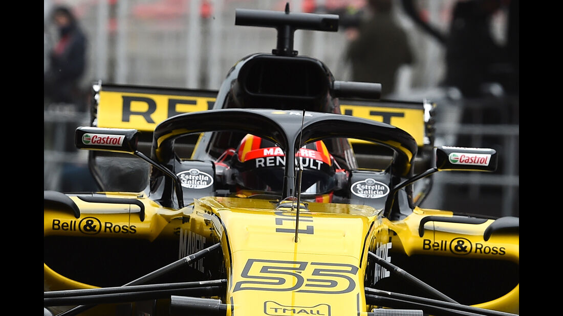 Renault - Halo - F1-Test - Barcelona - 2018