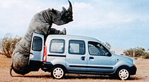 Renault Kangoo Rhinozerus Werbung