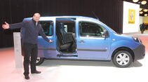 Renault Kangoo Sitzprobe Markus Stier Autosalon Genf 2013